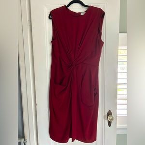 MM Lafleur Taylor dress in pomegranate 16
